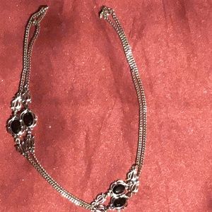 Sarah Coventry silver tone necklace.